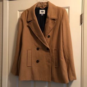 Women’s Old Navy tan Pea Coat